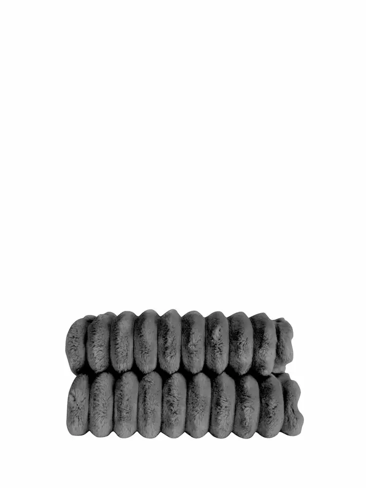 Sagaform Esther fleecepeitto, harmaa - Tekstiilit ja Laukut - 5018358 - 1