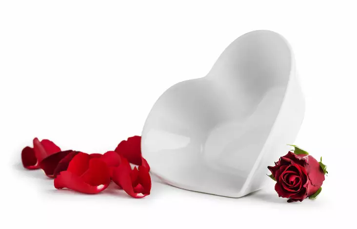 Sagaform Sydänkulho, valkoinen - Koti ja Keittiö - 5017848 - 1