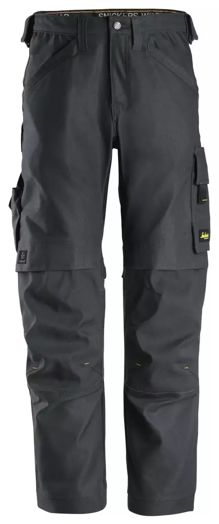 Snickers 6324 Canvas+ työhousut, 5858 Steel Grey - Snickers Työhousut - 63245858 - 1