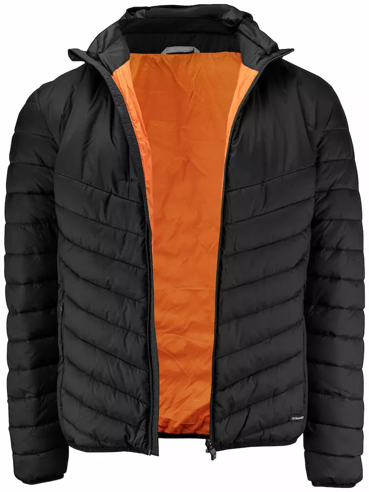 Cutter & Buck Mount Adams Jkt Men, Black/Orange - Cutter & Buck Vaatteet - 351474-9918 - 1