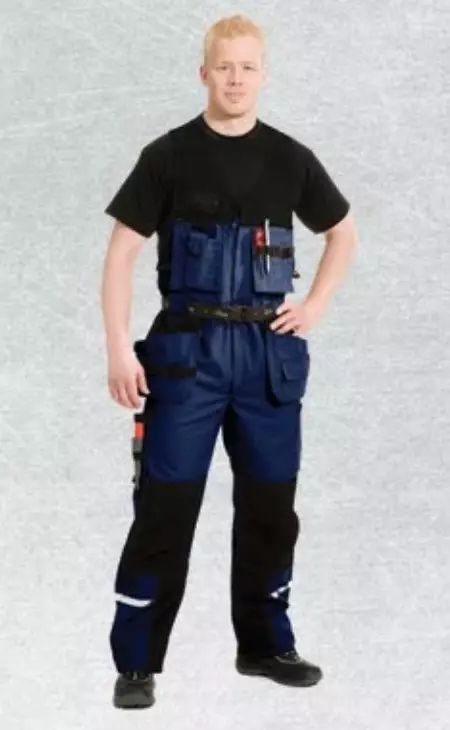 Leijona RT Avosuoja, T.Sininen/Musta - OUTLET Työvaatteet - 10470200-78 - 1