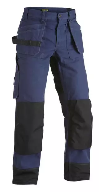 Blåkläder Riipputaskuhousut Mariininsininen/Musta - Blåkläder Työvaatteet - 155013708899 - 1