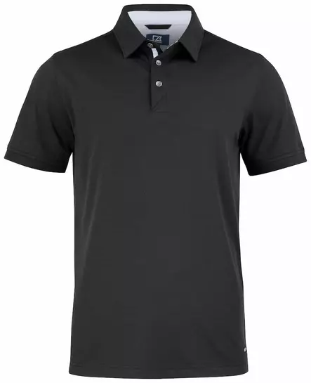 C&B Advantage Premium Polo Men, Black - Cutter & Buck Vaatteet - 354420-99 - 1