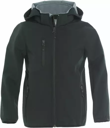 Clique Basic Softshell Jacket Junior, musta - Clique Vaatteet - 020909-99 - 1