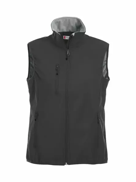 Clique Basic Softshell Vest Ladies, musta - Clique Vaatteet - 020916-99 - 1