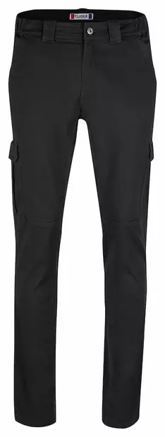 Clique Cargo Pocket Stretch, Musta - Clique Vaatteet - 022045-99 - 1