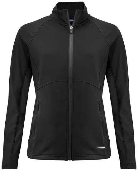 Cutter & Buck Adapt FZ Jacket Ladies, Black - Cutter & Buck Vaatteet - 358421-99 - 1