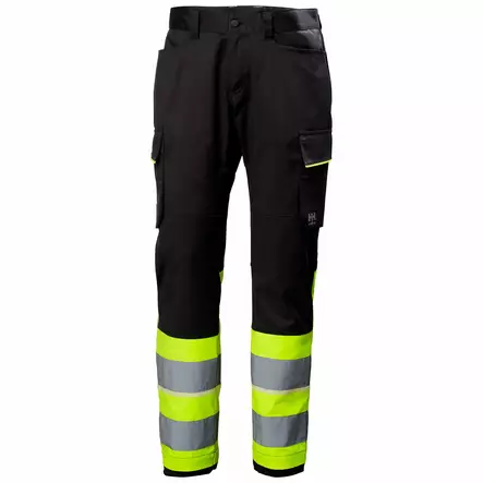 Helly Hansen UC-ME CARGO PANT CL1, Keltainen/Musta - Helly Hansen Huomiohousut - 77515-369 - 1