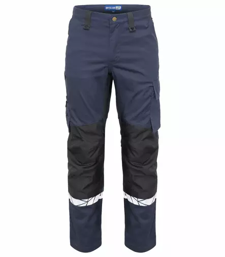 ProJob 7508 Housut, Navy/Black - Projob Työhousut - 647508-5899 - 1