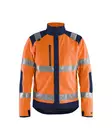 Blåkläder Highvis fleecepusero Huomio oranssi/Mariininsininen - Blåkläder Huomiotyövaatteet - 488825245389 - 1