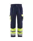Blåkläder Highvis housut Huomio keltainen/Mariininsininen - Blåkläder Huomiotyövaatteet - 158418603389 - 1