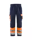 Blåkläder Highvis housut Huomio oranssi/Mariininsininen - Blåkläder Huomiotyövaatteet - 158418605389 - 1