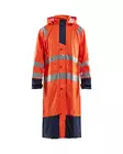 Blåkläder Highvis pitkä sadetakki, TASO 1 Huomio oranssi/Mariininsininen - Blåkläder Huomiotyövaatteet - 432520005389 - 1