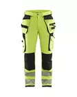 Blåkläder Highvis riipputaskuhousut stretch Huomio keltainen/Musta - Blåkläder Huomiotyövaatteet - 199716423399 - 1