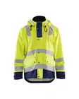 Blåkläder Highvis sadetakki, TASO 2 Huomio keltainen/Mariininsininen - Blåkläder Huomiotyövaatteet - 430220033389 - 1
