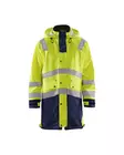 Blåkläder Highvis sadetakki, TASO 3 Huomio keltainen/Mariininsininen - Blåkläder Huomiotyövaatteet - 432620053389 - 1