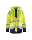 Blåkläder Highvis sadetakki, taso 1 Huomio keltainen/Mariininsininen - Blåkläder Huomiotyövaatteet - 432320003389 - 1
