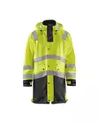 Blåkläder Highvis sadetakki, taso 2 Huomio keltainen/Musta - Blåkläder Huomiotyövaatteet - 430620033399 - 1