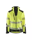 Blåkläder Highvis softshelltakki Huomio keltainen/Musta - Blåkläder Huomiotyövaatteet - 449125133399 - 1