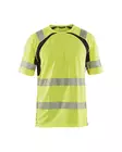 Blåkläder Highvis t-paita, UV-suoja Huomio keltainen/Musta - Blåkläder Huomiotyövaatteet - 339710133399 - 1