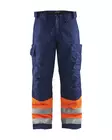 Blåkläder Highvis talvihousut Huomio oranssi/Mariininsininen - Blåkläder Huomiotyövaatteet - 186218115389 - 1