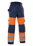 Blåkläder Highvis talvihousut Huomio oranssi/Mariininsininen - Blåkläder Huomiotyövaatteet - 188319975389 - 1