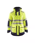 Blåkläder Highvis talviparka Evolution Huomio keltainen/Mariininsininen - Blåkläder Huomiotyövaatteet - 446919213389 - 1