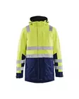 Blåkläder Highvis talviparka Huomio keltainen/Mariininsininen - Blåkläder Huomiotyövaatteet - 449519873389 - 1