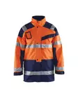 Blåkläder Highvis talviparka Huomio oranssi/Mariininsininen - Blåkläder Huomiotyövaatteet - 442619975389 - 1