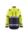 Blåkläder Highvis talvitakki Huomio keltainen/Mariininsininen - Blåkläder Huomiotyövaatteet - 482719773389 - 1