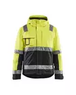 Blåkläder Highvis talvitakki Huomio keltainen/Musta - Blåkläder Huomiotyövaatteet - 487019873399 - 1