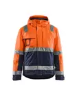 Blåkläder Highvis talvitakki Huomio oranssi/Mariininsininen - Blåkläder Huomiotyövaatteet - 487019875389 - 1