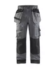 Blåkläder Lattia-asentajan riipputaskuhousut Harmaa/Musta - Blåkläder Työvaatteet - 150418609499 - 1