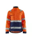 Blåkläder Naisten highvis takki Huomio oranssi/Mariininsininen - Blåkläder Huomiotyövaatteet - 490318115389 - 1