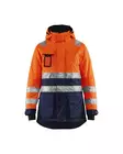Blåkläder Naisten highvis talviparka Huomio oranssi/Mariininsininen - Blåkläder Huomiotyövaatteet - 447219875389 - 1