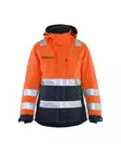 Blåkläder Naisten highvis talvitakki Huomio oranssi/Mariininsininen - Blåkläder Huomiotyövaatteet - 487219875389 - 1