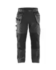 Blåkläder Riipputaskuhousut Harmaa/Musta - Blåkläder Työvaatteet - 149613309699 - 1