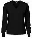 C&B Lacey sweater ladies, musta - Cutter & Buck Vaatteet - 355405-99 - 1