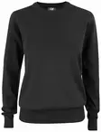 C&B Oakville Crewneck Ladies, Black - Cutter & Buck Vaatteet - 355417-99 - 1