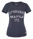 C&B Pacific City Tee Ladies, Denim Melange - Cutter & Buck Vaatteet - 353401-569 - 1