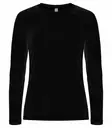 Clique Basic Active-T LS Lady, Black - Clique Vaatteet - 029041-99 - 1