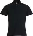 Clique Basic Polo S/S Junior, musta - Clique Vaatteet - 028232-99 - 1