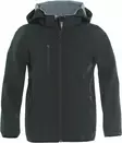 Clique Basic Softshell Jacket Junior, musta - Clique Vaatteet - 020909-99 - 1