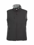 Clique Basic Softshell Vest Ladies, musta - Clique Vaatteet - 020916-99 - 1