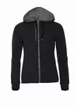 Clique Classic Hoody Full Zip Ladies, musta - Clique Vaatteet - 021045-99 - 1