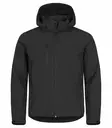 Clique Classic Softshell Hoody, Black - Clique Vaatteet - 0200912-99 - 1