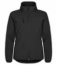 Clique Classic Softshell Jacket Lady, Black - Clique Vaatteet - 0200915-99 - 1