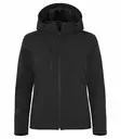 Clique Padded Hoody Softshell Lady, Black - Clique Vaatteet - 020953-99 - 1