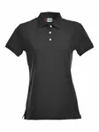 Clique Stretch Premium Polo Ladies, musta - Clique Vaatteet - 028241-99 - 1