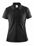 Craft Polo Shirt Pique Classic W, Musta - Craft Vaatteet - 192467-1999 - 1